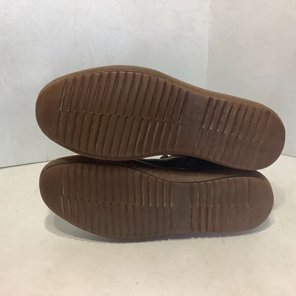 Men's Florsheim Crew High Top Leather Brown Boots Shoes Size 8 M Size Zip - Picture 7 of 10